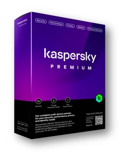Kaspersky Premium + Customer Support Eastern Europe  Edition. 10-Device 1 year Base Download Pack