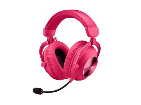 Logitech Headset - PRO X 2 LIGHTSPEED Wireless Gaming Headset - MAGENTA - 2.4GHZ - N/A - EMEA28-935