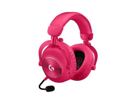 Logitech Headset - PRO X 2 LIGHTSPEED Wireless Gaming Headset - MAGENTA - 2.4GHZ - N/A - EMEA28-935