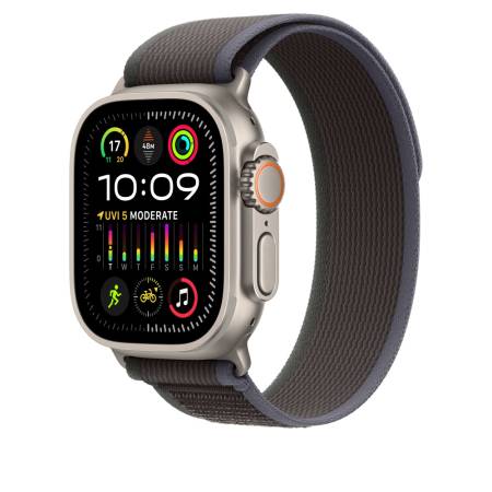 Apple 49mm Blue/Black Trail Loop - M/L