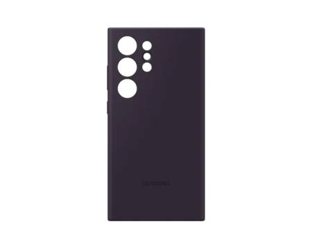 Samsung S24 Ultra Silicone Case Dark Violet