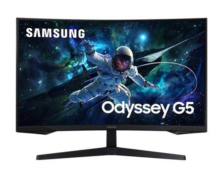 Samsung 27CG552 27" Odyssey G5 Curved VA 2560x1440 1ms 165Hz  DP HDMI Black