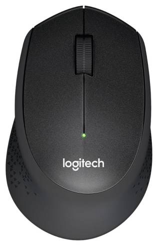 Мишка Logitech Wireless Mouse B330 Silent Plus 910-004913 - черна