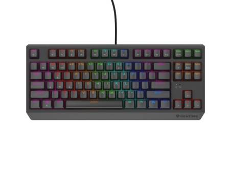 Genesis Gaming Keyboard Thor 230 TKL Lite US Rainbow Mechanical Outemu Red Black Hot Swap