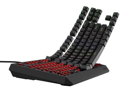 Genesis Gaming Keyboard Thor 230 TKL US RGB Mechanical Outemu Red Black Hot Swap