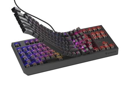 Genesis Gaming Keyboard Thor 230 TKL US RGB Mechanical Outemu Brown Black Hot Swap