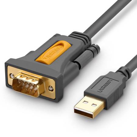 Кабел Ugreen USB-A към DB9 RS-232 1