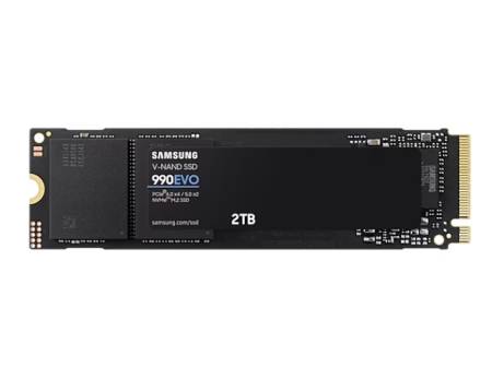 Samsung SSD 990 EVO 2TB PCIe 4.0 NVMe 2.0 M.2 V-NAND TLC