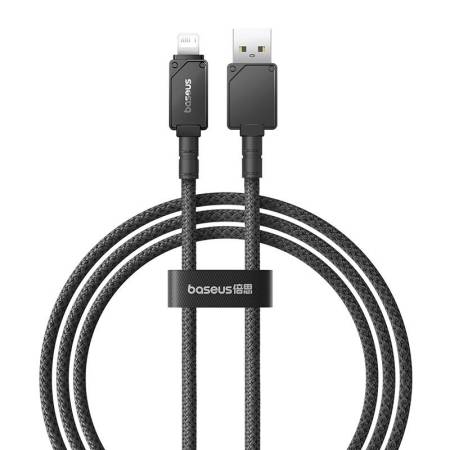 Кабел Baseus Unbreakable Series USB към Lightning 2.4A 2м P10355802111-01 - черен