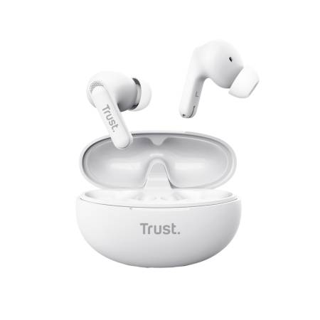TRUST Yavi Bluetooth ENC Earbuds White