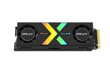 PNY SSD CS3150 M.2 GEN5 1TB Black Heatsink RGB