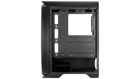Кутия за настолен компютър Aerocool Aero One Frost с прозрачен панел от закалено стъкло AERO_ONE_FROST-G-BK-V1 - черна