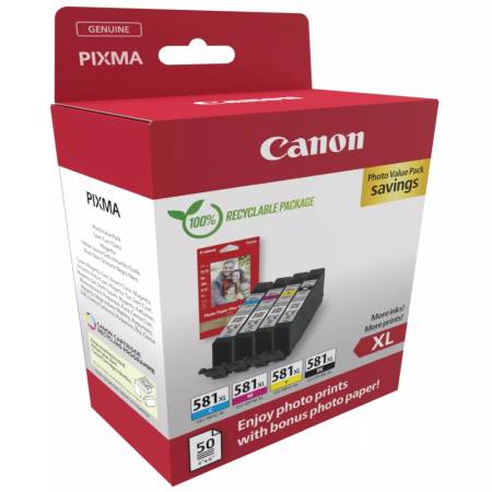 Canon CLI-581 XL C/M/Y/BK PVP