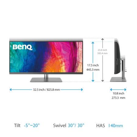 BenQ PD3420Q 34"W IPS LED 5ms 3440x1440 2K QHD