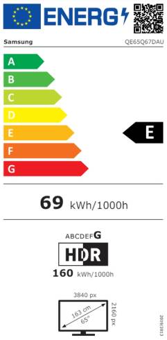 Samsung 65" 65Q67D AI 4K QLED 