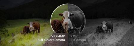 4MP външна пълноцветна панорамна и наклонена мрежова камера TP-Link VIGI C540-4G