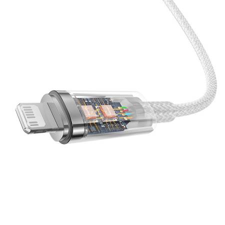 Кабел Baseus Explorer Series USB-C - Lightning 20W 1 м CATS010202 - бял