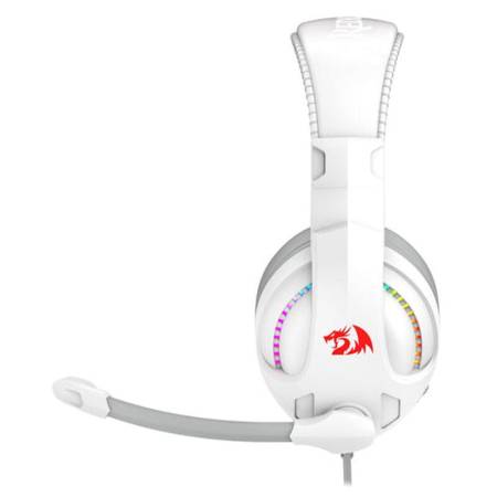 Геймърски слушалки Redragon Cronus с RGB осветление H211W-RGB - бели