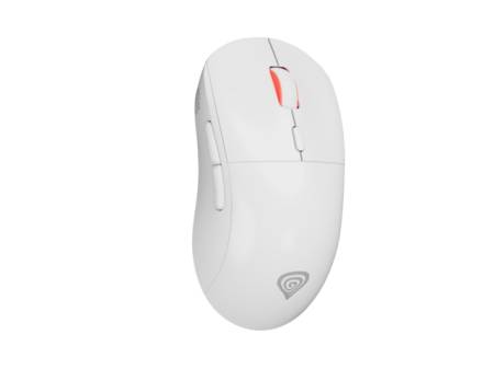 Genesis Wireless Gaming Mouse Zircon XIII Custom Wireless 26000 DPI White