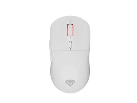 Genesis Wireless Gaming Mouse Zircon XIII Custom Wireless 26000 DPI White