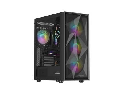 Genesis PC Case DIAXID 605 RGB Mini Tower Window