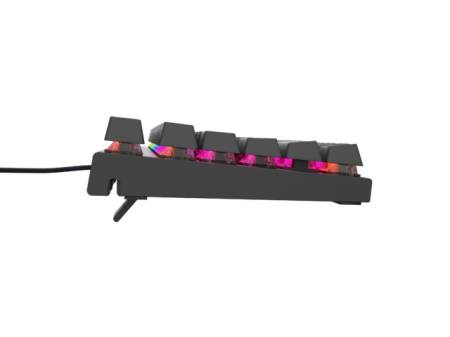 Genesis Mechanical Gaming Keyboard Thor 303 TKL RGB Backlight Brown Switch US Layout Black