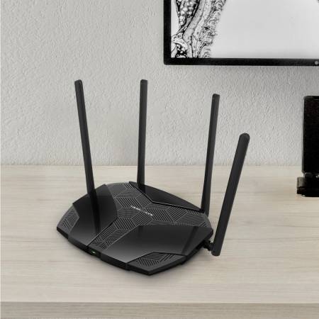 2-лентов Gigabit WiFi 6 рутер Mercusys MR70X AX1800