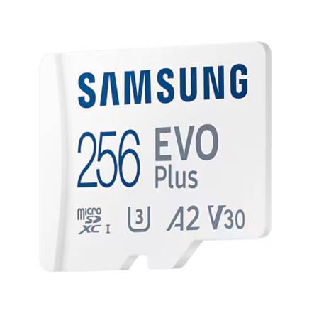 Samsung 256GB micro SD Card EVO Plus with Adapter