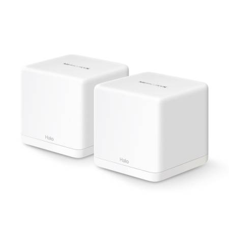 Безжична Wi-Fi 6 Mesh система Mercusys Halo H60X(2-pack) AX1500