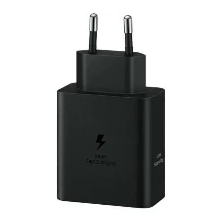 Samsung Power Adapter Duo network charger 2x USB-C 50W - black