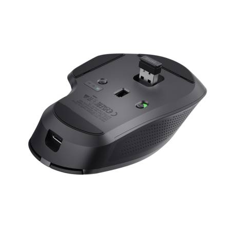 TRUST Ozaa+ Multi-Connect Wireless Mouse Black