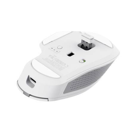 TRUST Ozaa+ Multi-Connect Wireless Mouse White