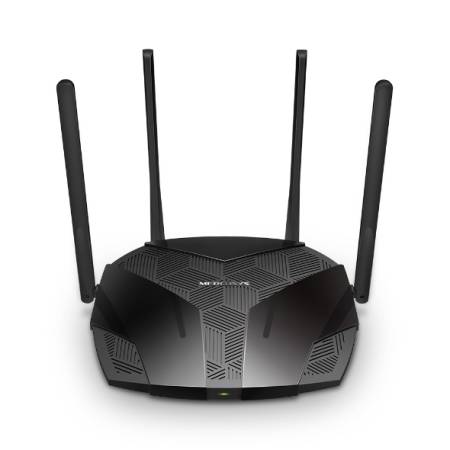 2-лентов гигабитен WiFi 6 рутер Mercusys MR80X AX3000