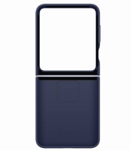 Samsung Galaxy Flip6 Silicone Case  Ring Navy