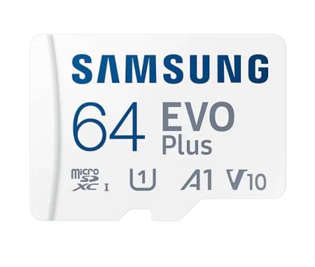 Samsung 64GB micro SD Card EVO Plus with Adapter