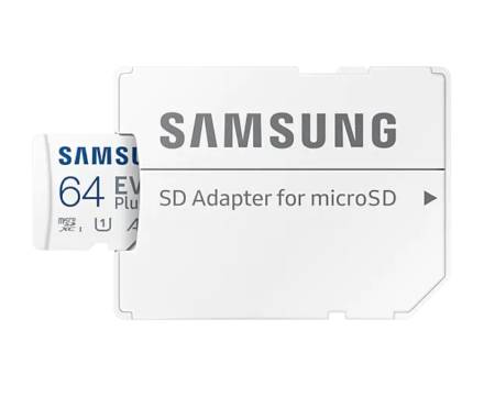 Samsung 64GB micro SD Card EVO Plus with Adapter