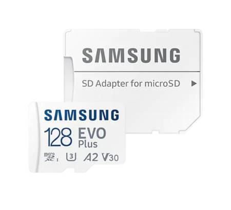 Samsung 128GB micro SD Card EVO Plus with Adapter