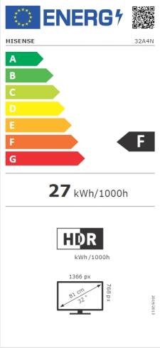 Hisense 32" A4N