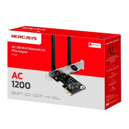 Безжичен PCIe адаптер Mercusys MA30E AC1200