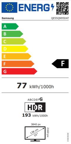 Samsung 55'' 55QN95D AI 4K NEO QLED SMART