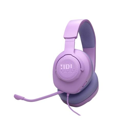 JBL QUANTUM 100M2 PUR Wired over-ear gaming headset with detachable mic and mute option