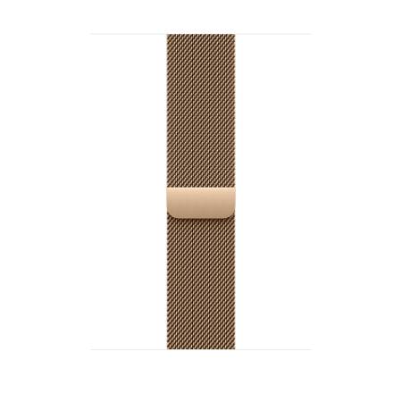 Apple Watch 46mm Milanese Loop: Gold Milanese Loop - S/M