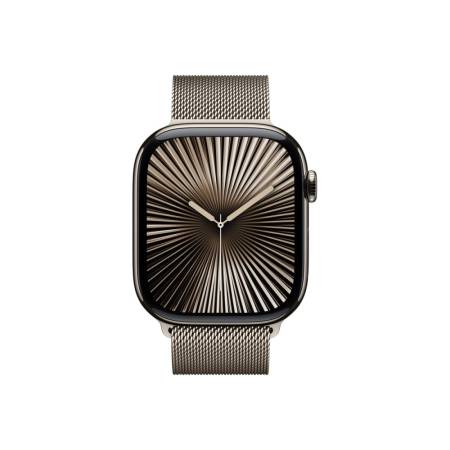 Apple Watch 46mm Milanese Loop: Natural Milanese Loop - M/L