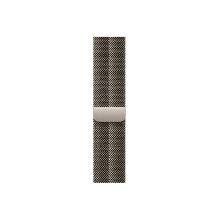 Apple Watch 46mm Milanese Loop: Natural Milanese Loop - M/L