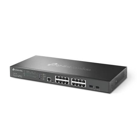 16-портов комутатор TP-Link Omada SG3218XP-M2 2.5G и 2-порта 10GE SFP+ L2+ управляем с 8-порта PoE+