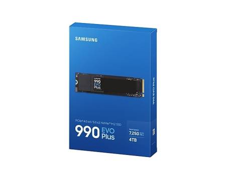 Samsung SSD 990 EVO Plus 4TB PCIe 4.0 NVMe 2.0 M.2 V-NAND 3-bit MLC