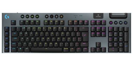 Logitech G915 X LIGHTSPEED Low-Profile Wireless Gaming Keyboard - Black US International Linear