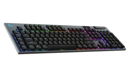 Logitech G915 X LIGHTSPEED Low-Profile Wireless Gaming Keyboard - Black US International Linear