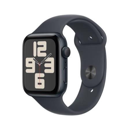 Apple Watch SE2 v3 GPS 44mm Midnight Alu Case with Midnight Sport Band - S/M